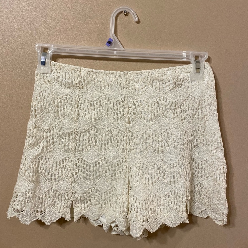 High waisted shorts